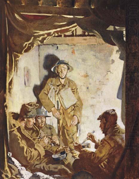 Soldiers Resting at the Front, Sir William Orpen